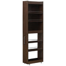 すき間収納ワゴン〔有孔ボード付き〕