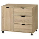 キャスター付きマルチキャビネット チェスト キャスター付き 3段 キャビネット 衣類収納 テレビ台 A4 木製 リビング 北欧 ぼん家具