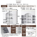 マントルピース風収納棚〔幅90cm〕 マントルピース風 収納棚 3段 可動棚 大理石調天板 奥行スリム 韓国インテリア ぼん家具