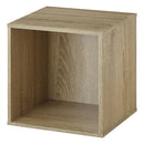 キューブボックス収納〔幅35cm・深型〕 キューブボックス 幅35cm おしゃれ 扉付き カラーボックス 収納ボックス 1段 A4 本棚 オープンラック 木製 スリム コンパクト 積み重ね ぼん家具