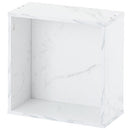 キューブボックス収納〔幅35cm・薄型〕