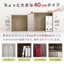 キューブボックス収納〔幅40cm〕