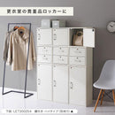 鍵付きキューブボックス収納〔幅35cm・深型〕