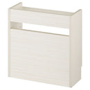 ルーター収納ボックス〔小〕 ルーターボックス 可動棚 小型 ケーブル 配線 電源タップ 収納 薄型 木目調 ぼん家具