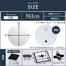 ウォールミラー〔円型〕 鏡 壁掛け ウォールミラー 丸 ノンフレーム 姿見 飛散防止 ラウンドミラー 約 幅60cm 玄関鏡 フレームレス 化粧 鏡台 韓国風 丸形ミラー 大きめ 円形 ぼん家具