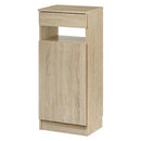 ルーターボックス ルーター収納ボックス 扉付き 2段 引き出し 電話台 ラック ケーブル スリム 木製  ぼん家具