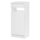 ルーターボックス ルーター収納ボックス 扉付き 2段 引き出し 電話台 ラック ケーブル スリム 木製  ぼん家具