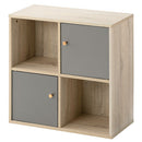 収納ボックス 収納ボックス 本棚 ラック キューブボックス収納 韓国インテリア グレージュ PUTUPUTU