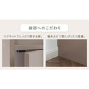 ルーターボックス ルーター収納ボックス 扉付き 3段 可動棚 韓国インテリア グレージュ スリム PUTUPUTU