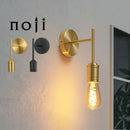 ブラケットライト 1灯 真鍮 ブラケットライト ミニ 真鍮 ウォールランプ 壁掛けライト ウォールライト 内玄関 廊下 洗面台 洗面所 階段 寝室 トイレ ライト 照明 noji ノジー ぼん家具