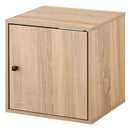 キューブボックス収納〔幅35cm・深型〕 キューブボックス 収納棚 収納ボックス 本棚 木製 おしゃれ 扉付き オープンラック 収納 引き出し スリム フラップ扉 ガラス 漫画 cd dvd ぼん家具