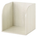 キューブボックス収納〔幅35cm・深型〕 キューブボックス 収納棚 収納ボックス 本棚 木製 おしゃれ 扉付き オープンラック 収納 引き出し スリム フラップ扉 ガラス 漫画 cd dvd ぼん家具