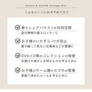 鍵付き カラーボックス 2段 小型 ロッカー