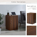 鍵付き カラーボックス 2段 小型 ロッカー