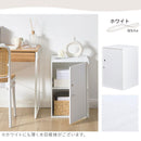 鍵付き カラーボックス 2段 小型 ロッカー