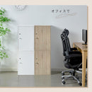 鍵付き カラーボックス 2段 小型 ロッカー