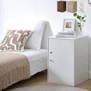 鍵付き カラーボックス 2段 小型 ロッカー