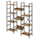 オープンラック 大型 木製×スチール