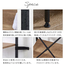 オープンラック 大型 木製×スチール