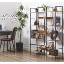 オープンラック 大型 木製×スチール