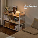 オープンラック 3段 L字棚 中段可動棚