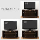 [ 幅80cm ] 木製テレビ台 tvボード テレビ台 モニター台 ローボード 32インチ キャスター おしゃれ 扉付き コーナー 幅80 木製 ガラス扉 壁寄せ 角置き ぼん家具