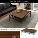 ヴィンテージ調こたつ〔120×80cm〕 こたつテーブル 長方形 収納付き センターテーブル こたつ 120×80 天然木 ヴィンテージ風 コタツ おしゃれ 北欧 ぼん家具