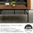 ヴィンテージ調こたつ〔120×80cm〕 こたつテーブル 長方形 収納付き センターテーブル こたつ 120×80 天然木 ヴィンテージ風 コタツ おしゃれ 北欧 ぼん家具