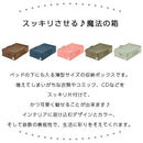 折り畳み収納ボックス〔アンダーベッドサイズ〕 収納ボックス 収納ケース 布 折りたたみ ふた付き ストレージボックス 衣類収納 大容量 衣類収納ボックス 小物 整理ボックス 蓋付 ベッド下衣類 収納 UBサイズ ぼん家具