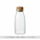 BOTTLIT　キャニスター300ml キャニスター 保存容器 容器 ビン 透明 ガラス瓶 蓋付き 保存瓶 キッチン雑貨 キッチン用品 ガラス製 おしゃれ 300ml ぼん家具