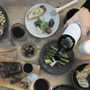 ALFRESCO　プレート190mm〔4個セット〕 お皿 食器 取皿 4枚入り 洋食 和食 皿 サラダ皿 盛り皿 器 シンプル おしゃれ キッチン 日用品 台所用品 ぼん家具