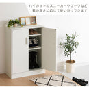 シューズボックス 2扉 薄型タイプ 幅60×奥行30cm 靴箱 シューズボックス おしゃれ 下駄箱 シューズラック スリム 靴 収納棚 木製 薄型 扉付き コンパクト 大容量 幅60 玄関 白 省スペース ぼん家具