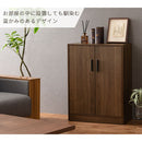 シューズボックス 2扉 薄型タイプ 幅60×奥行30cm 靴箱 シューズボックス おしゃれ 下駄箱 シューズラック スリム 靴 収納棚 木製 薄型 扉付き コンパクト 大容量 幅60 玄関 白 省スペース ぼん家具