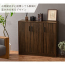 シューズボックス 3扉 薄型タイプ 幅90×奥行30cm シューズボックス 靴箱 玄関収納 下駄箱 玄関 木製 扉付き 収納棚 幅90cm おしゃれ 靴収納 薄型 コンパクト ロータイプ 3扉 大容量 靴 収納 スリム ぼん家具