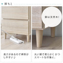 サイドチェスト チェスト サイドチェスト チェストラック 木製 おしゃれ 白 タンス 北欧 洋服収納 衣類収納 収納チェスト 木製キャビネット インテリア リビング 佐藤産業