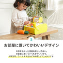 森のくるくるピッピ！レジスター おままごと レジ おもちゃ お店屋さんごっこ ままごとセット お金 お札 カード バーコード 3歳から 誕生日 4歳 5歳 知育玩具 お買い物 片付け 計算 ぼん家具