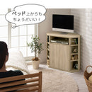 [ 幅80cm ] テレビ台ハイタイプ テレビ台 TVボード コーナー 収納 テレビラック 扉付き おしゃれ 北欧 テレビボード 32型 24型 ルーター収納 大容量 木製 ハイタイプ ぼん家具