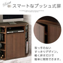 [ 幅80cm ] テレビ台ハイタイプ テレビ台 TVボード コーナー 収納 テレビラック 扉付き おしゃれ 北欧 テレビボード 32型 24型 ルーター収納 大容量 木製 ハイタイプ ぼん家具