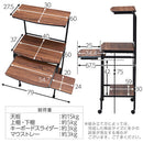 シンプルPCデスク オフィスデスク おしゃれ プリンター収納 スライドテーブル コンパクト キャスター付 パソコンデスク 60cm シンプル ハイタイプ 省スペース 北欧 スリム ぼん家具
