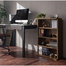 薄型本棚 木製マルチラック 薄型本棚 カラーボックス 可動棚 4段 積み重ね 奥行スリム コミック最大160冊収納 ぼん家具