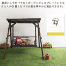 焼き杉ブランコ〔屋根付き〕 ブランコ 屋外 家庭用 木製 2人乗り キッズ 屋外遊具 大型 遊具 庭 インテリア 屋根付き ガーデン チェア 天然焼杉 キッズ用品 プレゼント 子供 ぼん家具