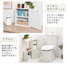 キューブボックス収納〔幅35cm・薄型〕 カラーボックス キューブボックス 収納ボックス 棚 2段 収納棚 扉付き 薄型 スリム 木製 おしゃれ 北欧 棚付き 収納 正方形 35cm 積み重ね ミニ ぼん家具