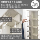 マルチタワーラック〔鍵付タイプ〕 本棚 回転 タワー ラック 扉付き 可動棚 鍵付き キャスター コミック ㏅ 大容量 縦収納 ぼん家具