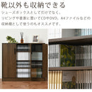 シューズボックス 3扉 奥深タイプ 幅90×奥行35cm シューズボックス おしゃれ 大容量 靴箱 屋外 玄関 下駄箱 大容量 幅90cm シューズロッカー 収納 奥深型 玄関収納 木製 扉付 マルチラック キャビネット 3扉 ぼん家具