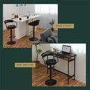 バーチェア カウンターチェア おしゃれ 昇降式 バーチェア 背もたれ 回転 丸椅子 ハイチェア カウンター 椅子 キッチンチェア 高さ調節 フットレスト 足置き ぼん家具