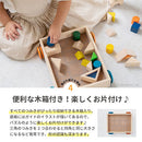 デザインつみき 積木 つみき 木のおもちゃ 木製おもちゃ オモチャ 1.5歳 1歳半 2歳 3歳 4歳 5歳 6歳 タイヤ付き木箱 収納 音が鳴る 男の子 女の子 ジェニ