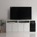 [ 幅150cm ] テレビ台ミドルタイプ テレビ台 ローボード リビングボード 収納 150cm tvラック キャビネット おしゃれ ハイタイプ 65インチ 大容量 木製 扉付き 北欧 32型 40型 50型 ぼん家具