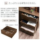 キャスター付きマルチキャビネット チェスト キャスター付き 3段 キャビネット 衣類収納 テレビ台 A4 木製 リビング 北欧 ぼん家具