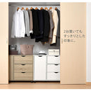 キャスター付きマルチキャビネット チェスト キャスター付き 3段 キャビネット 衣類収納 テレビ台 A4 木製 リビング 北欧 ぼん家具