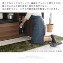 キッチンマット〔60×240cm〕 キッチンマット マット ラグ 240cm 洗える 台所マット 滑り止め キッチンラグ 丸洗い ロング カーペット 床暖房 ずれにくい 北欧 無地 おしゃれ 60×240 ぼん家具